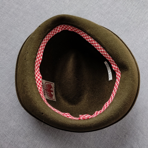 Vtg Tirol Woolfelt Hat Austria - Picture 5 of 11